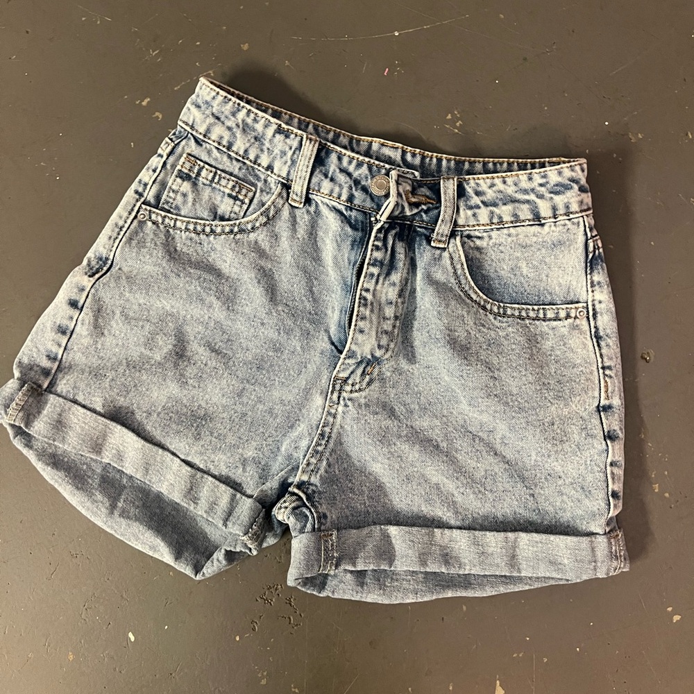 SHEIN Light Blue Jean Shorts